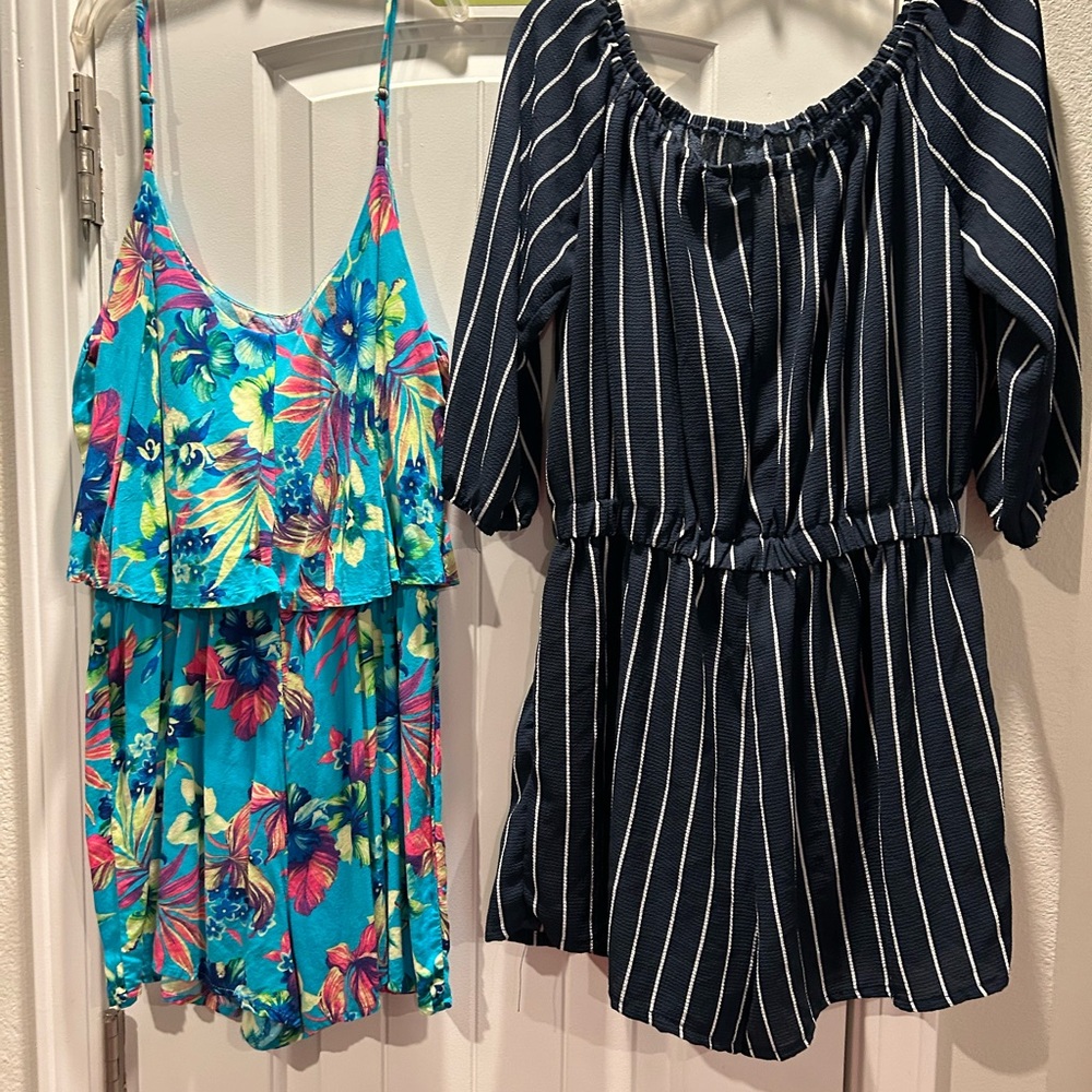 Two romper sets for the price of one.